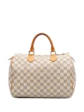 Louis Vuitton Pre-Owned 2014 Damier Azur Speedy 30 boston bag - White