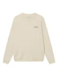 Les Deux logo-detail crew-neck sweatshirt - Neutrals