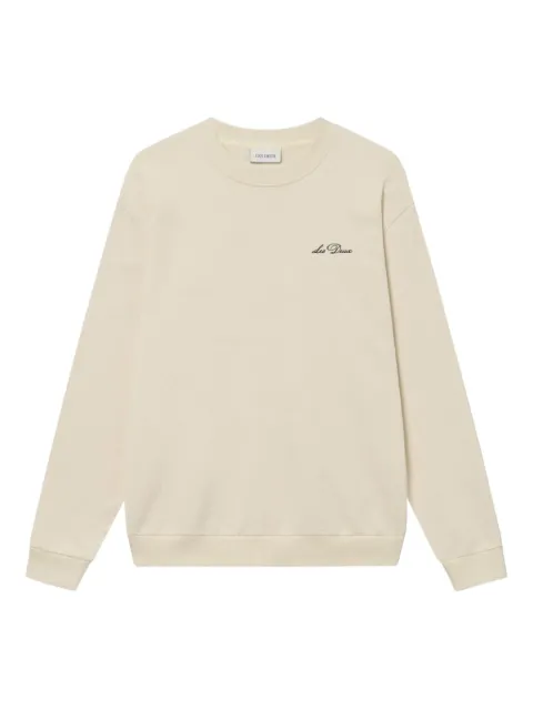 Les Deux logo-detail crew-neck sweatshirt
