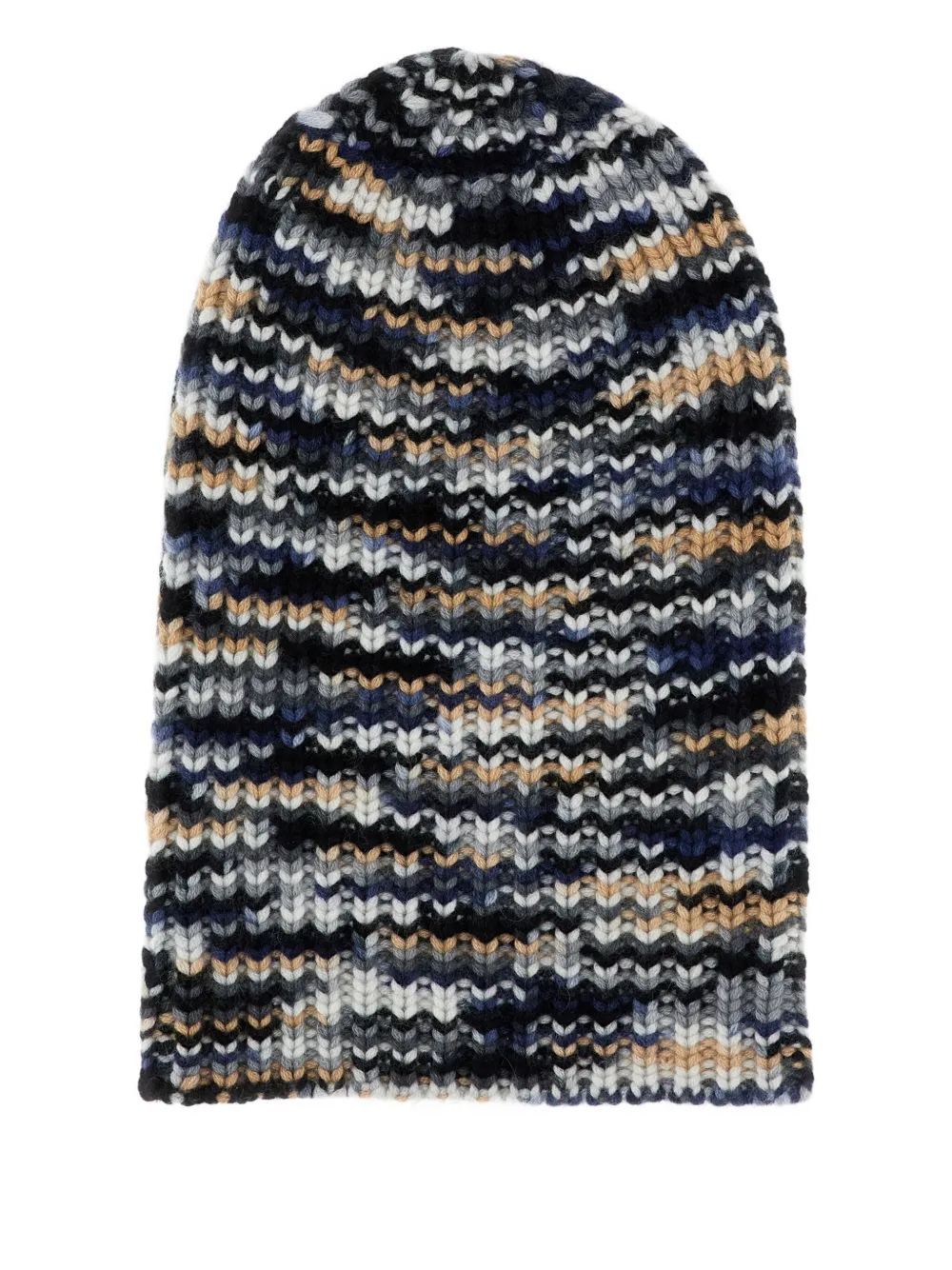 Hurray Striped Hat In Black