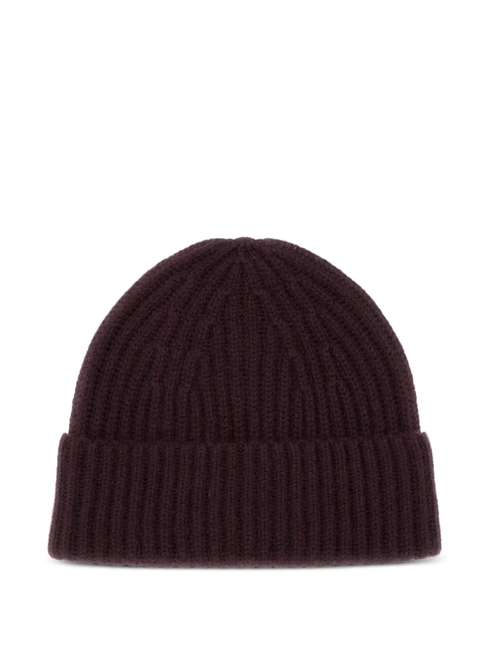 Lisa Yang ribbed wool beanie | Brown | Image 1