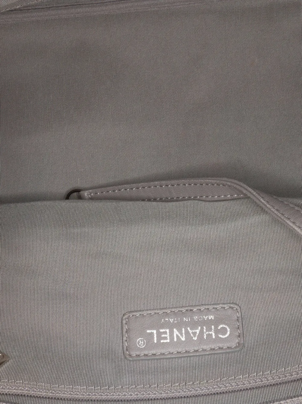 Pre-owned Chanel 2009-2010 Cc Quilted Glazed Calfskin Portobello Tote Satchel In Brown