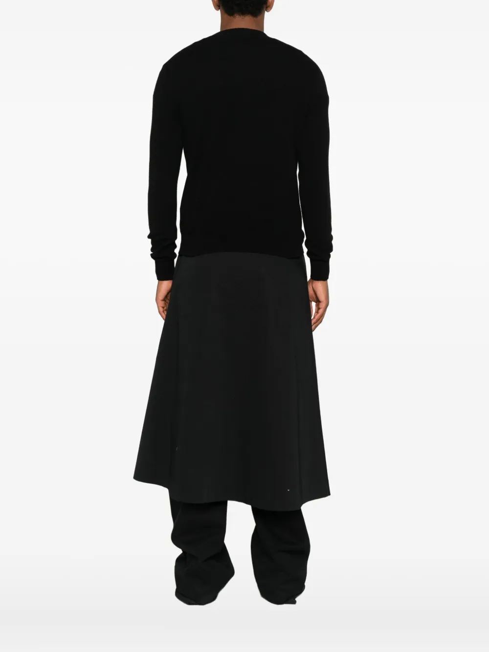 Comme Des Garçons Play Heart-logo Cardigan In Black