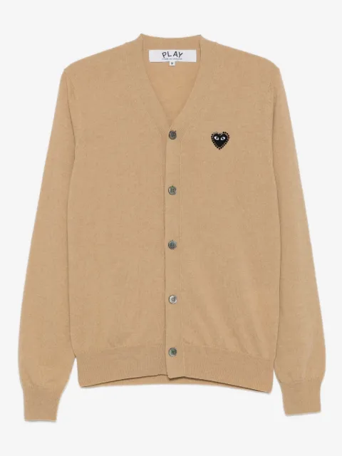 Comme Des Garçons Play logo-heart cardigan