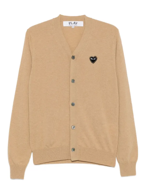Comme Des Garçons Play ロゴハート カーディガン | ニュートラル