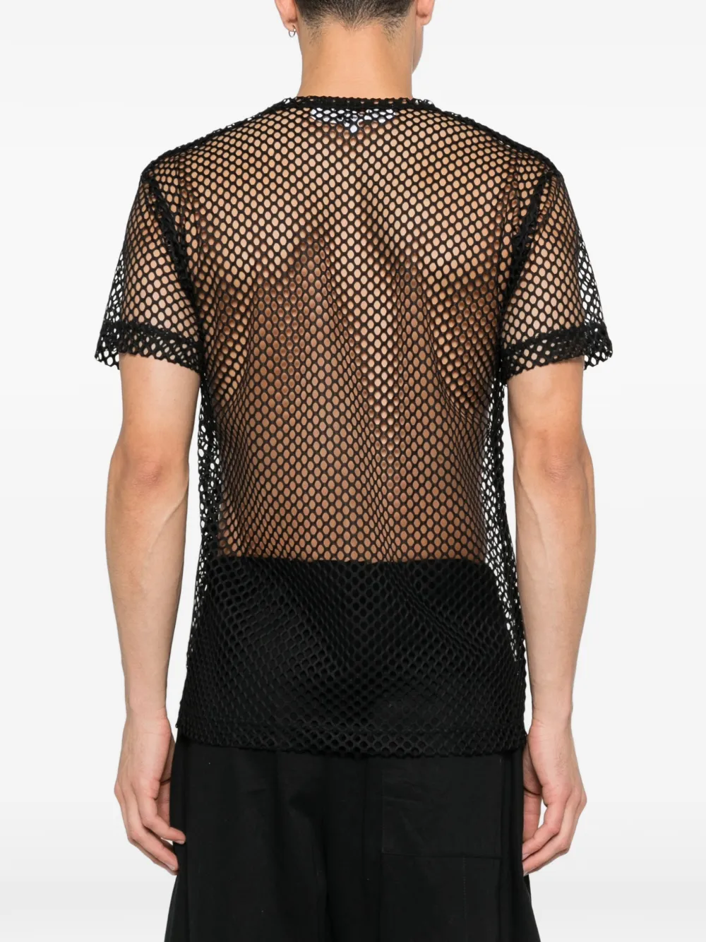 Comme Des Garçons Play T-shirt met logopatch Zwart