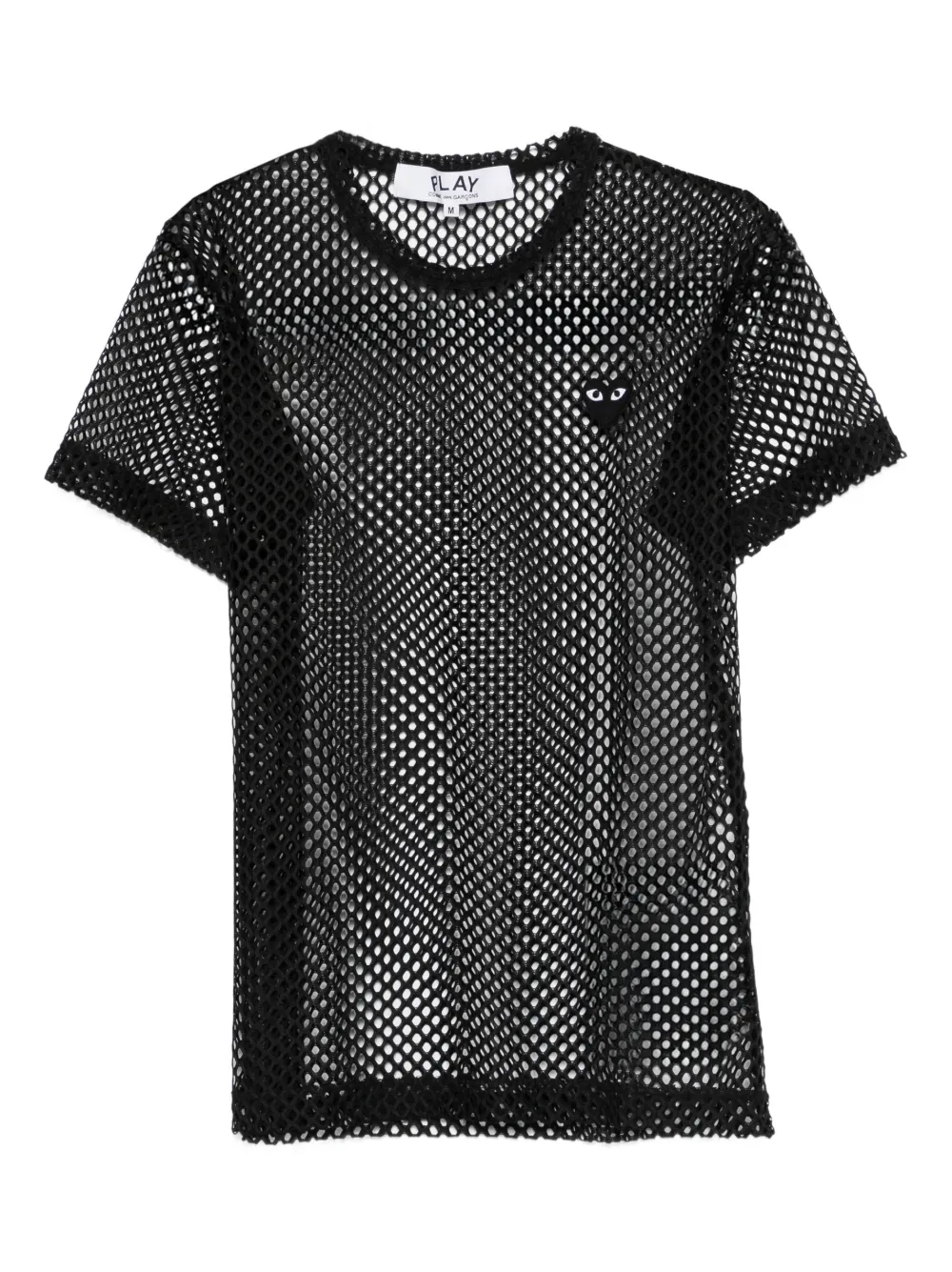 Comme Des Garçons Play logo-patch T-shirt - Nero
