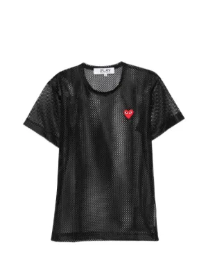 Comme Des Garçons Play メッシュ Tシャツ | ホワイト | FARFETCH JP