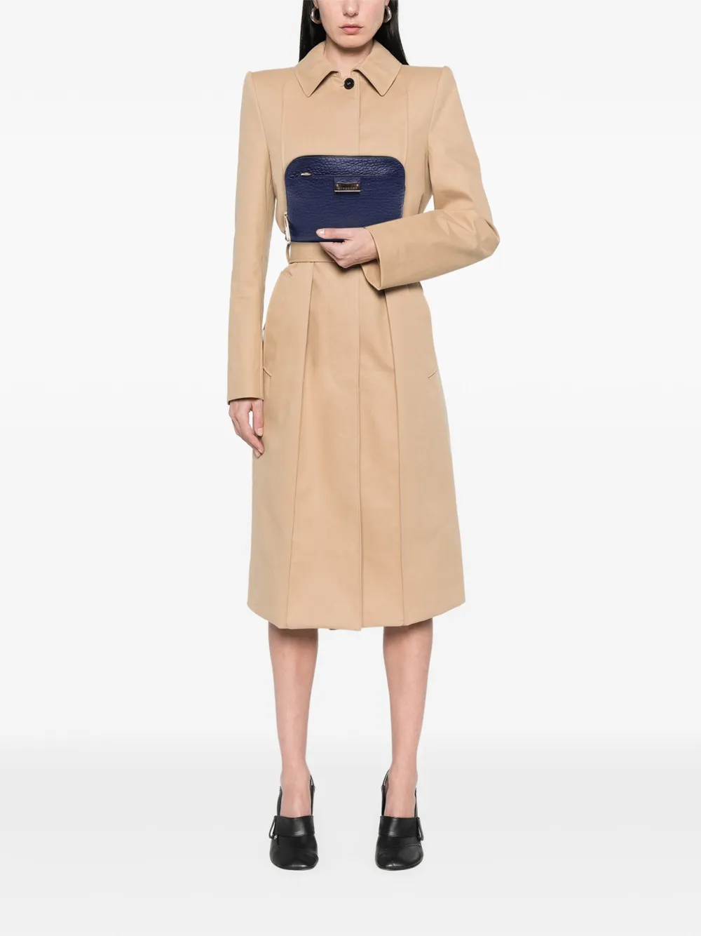 Burberry Pre-Owned 2000-2017 Leather Harrogate crossbody bag | Pre-Owned | Image 2