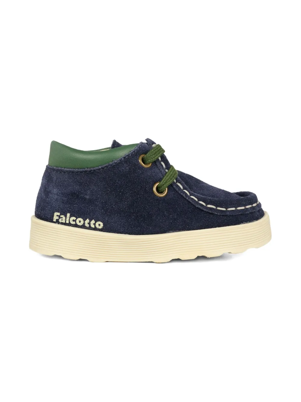 Falcotto suede leather lace-up shoes - Blauw