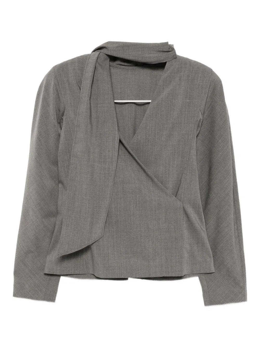 Jacquemus Chale blouse | Grey | Image 1