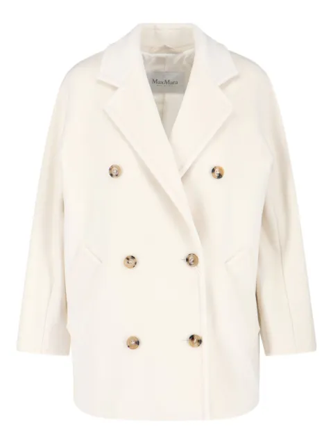 Max Mara double-breasted button coat