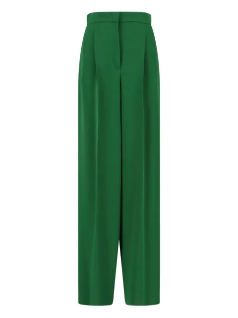Max Mara pleated straight trousers
