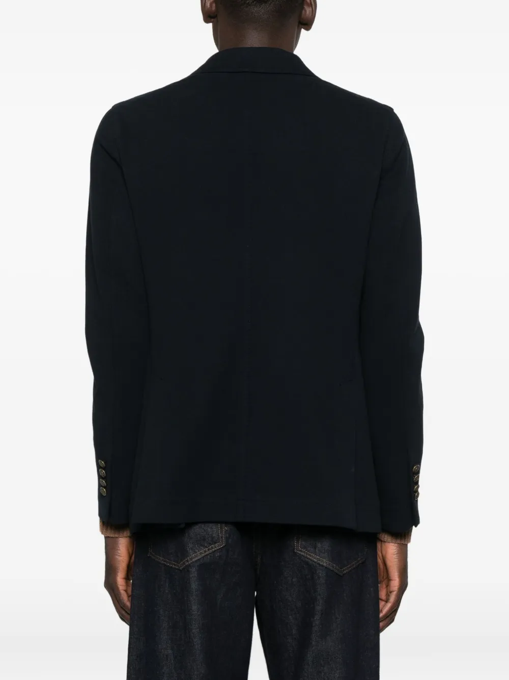 Circolo 1901 Double-breasted Blazer In Black