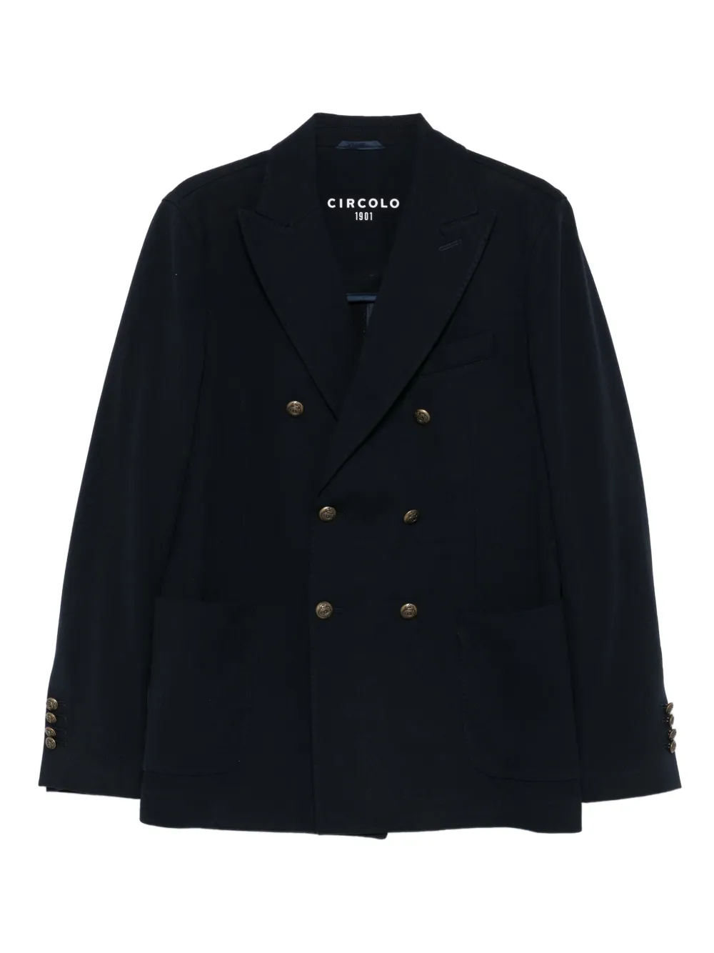 Circolo 1901 double-breasted blazer | Blue | Image 1