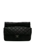 CHANEL Pre-Owned 2011 Reissue 2.55 Metallic Lambskin Roll clutch bag - Black