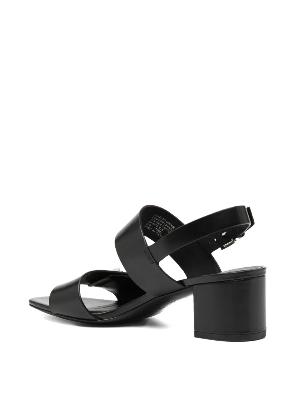 Tory Burch turnlock heeled sandals Black
