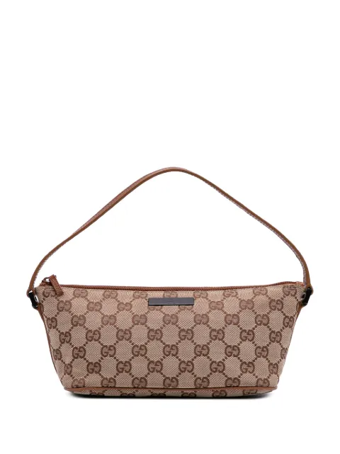 Gucci Pre-Owned 2000-2015 GG Canvas Boat shoulder bag