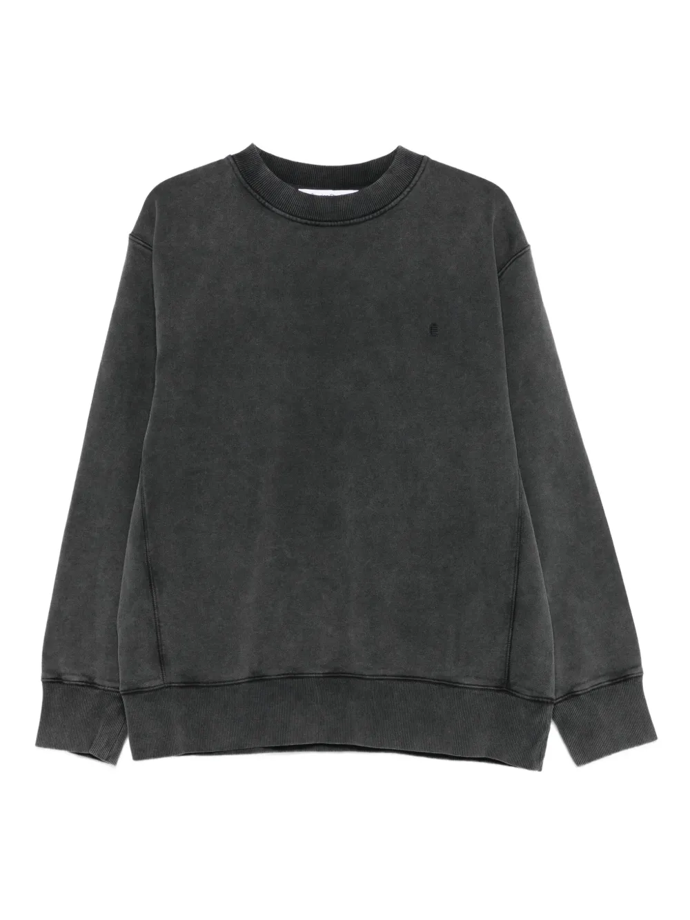 Études Studio É crew-neck washed-effect sweatshirt | Grey | Image 1