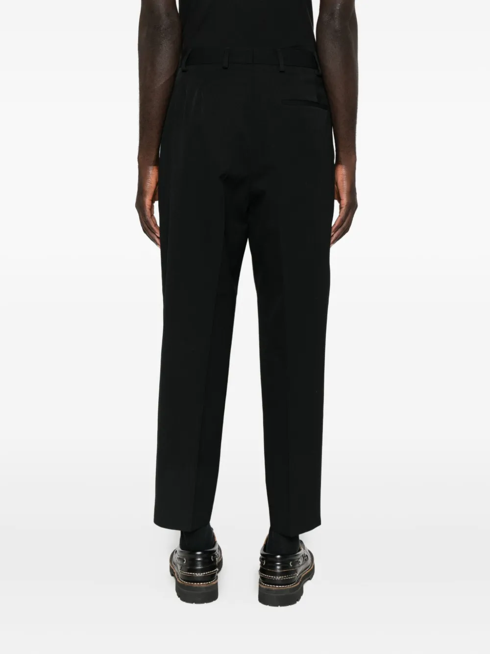 Etudes Studio Straight Suit Trousers In Black