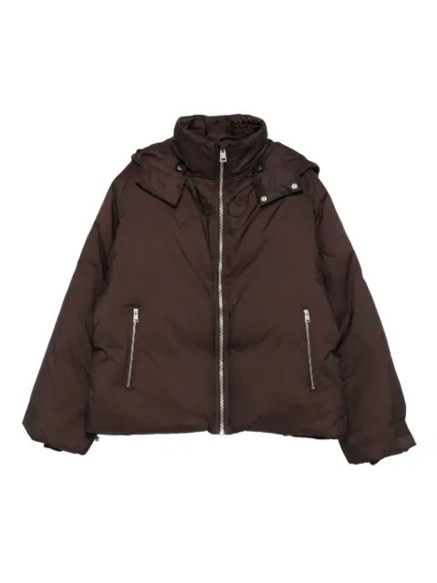 Études Studio zip-front hooded jacket