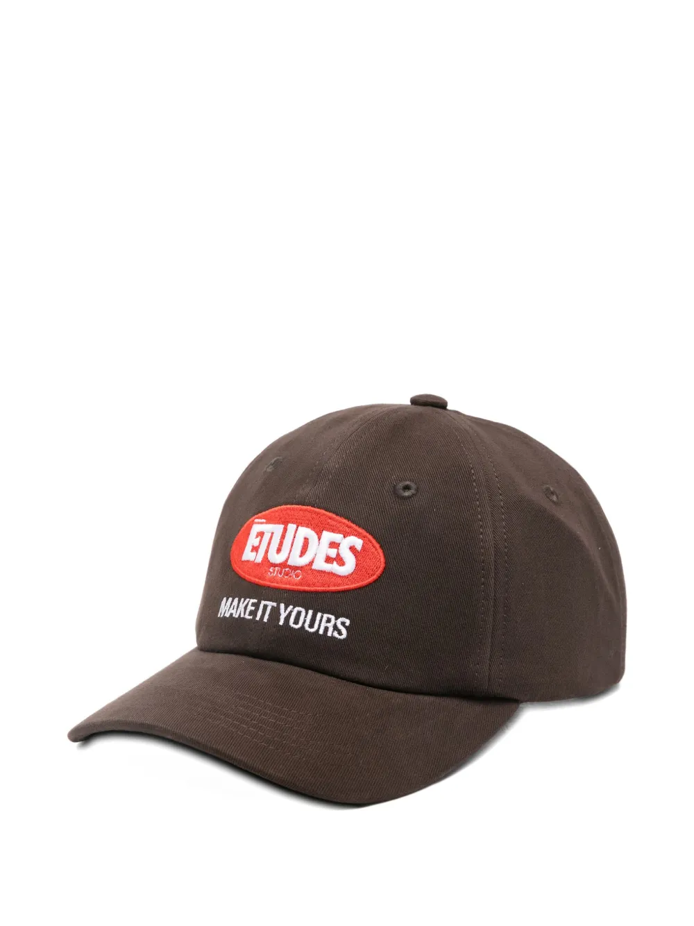 Études Studio logo-embroidered cap | بني | Image 1
