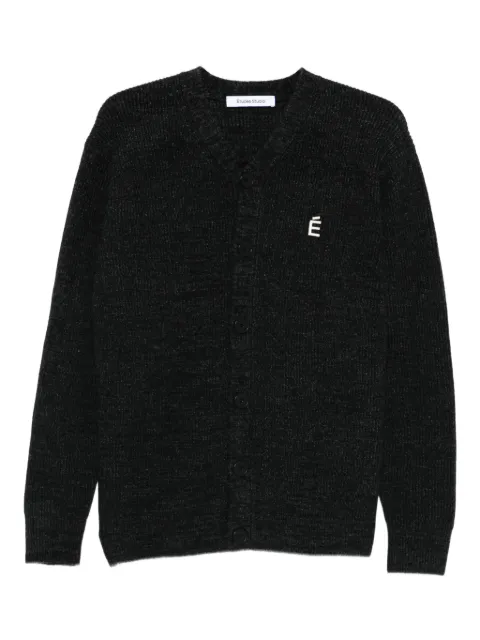 Études Studio V-neck ribbed cardigan