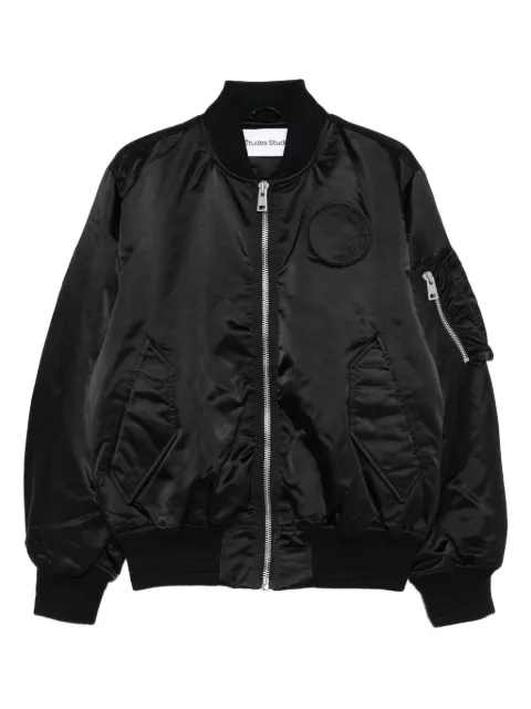 Études Studio logo-detail bomber jacket