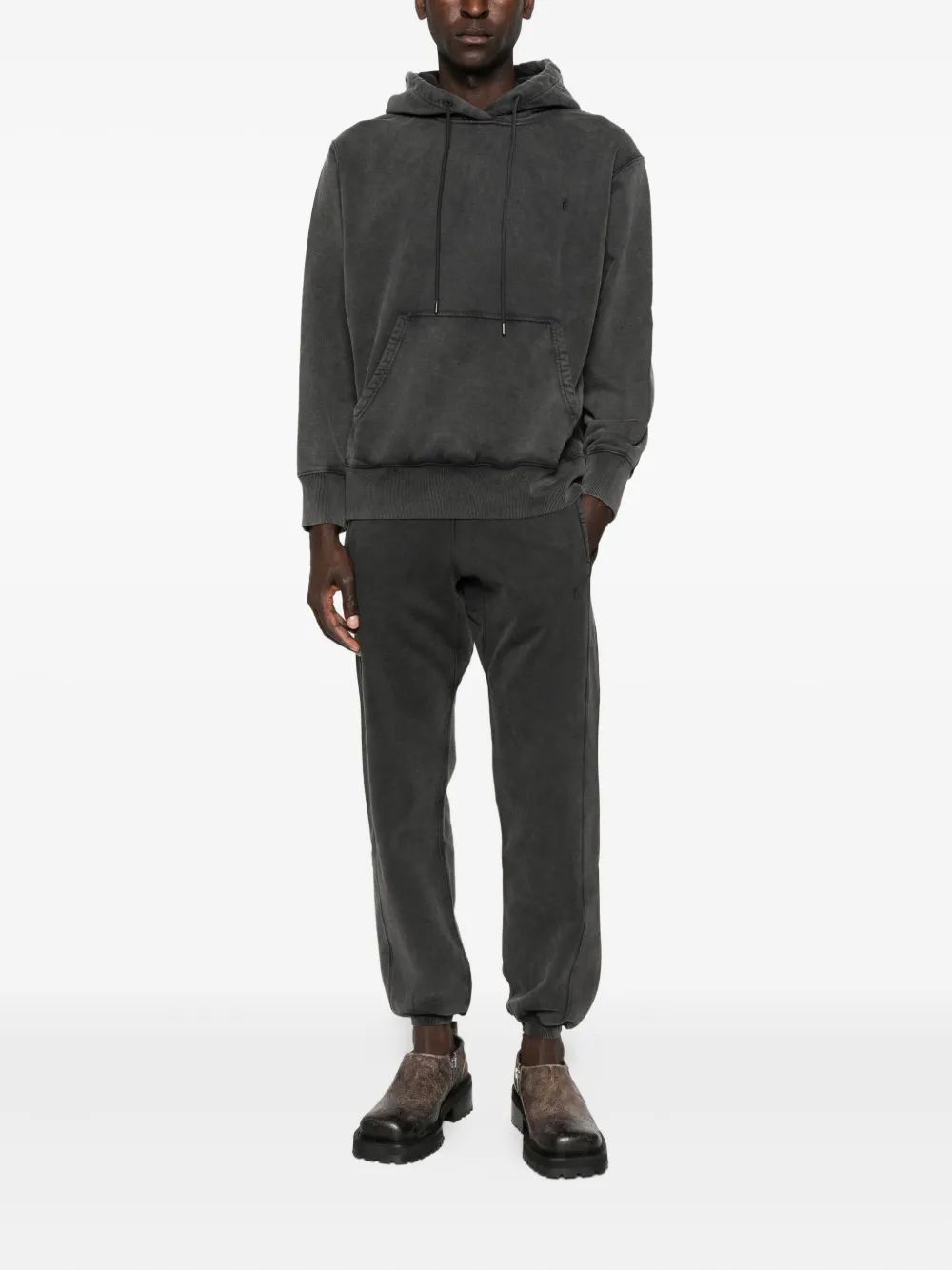 Études Studio É side-stripe track pants - Zwart