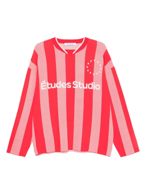Études Studio sudadera con rayas estampadas