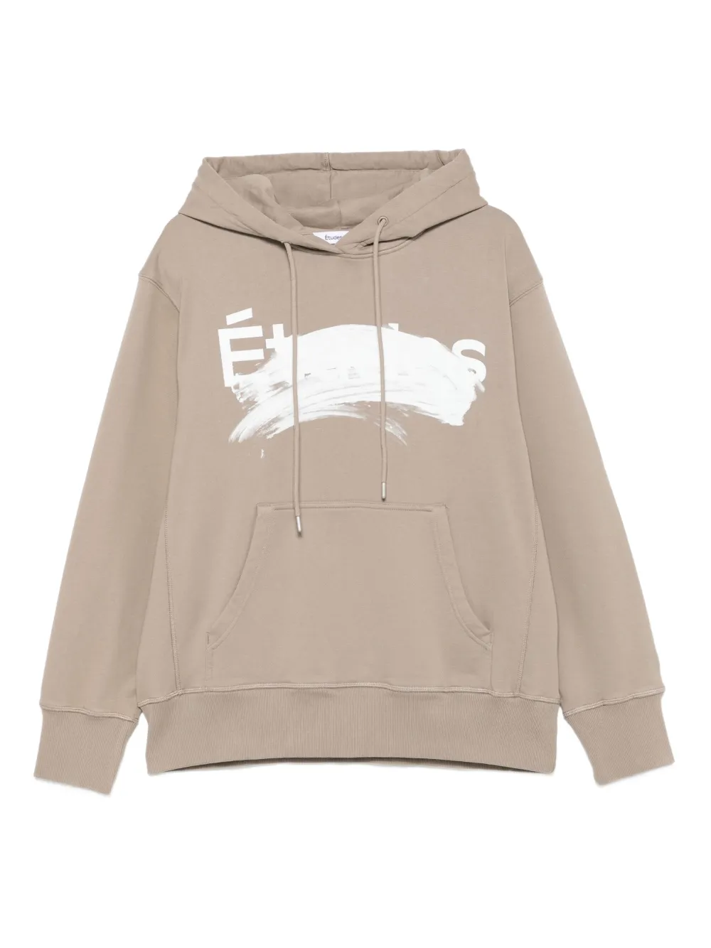 Études Studio paint-splatter hoodie | Brown | Image 1