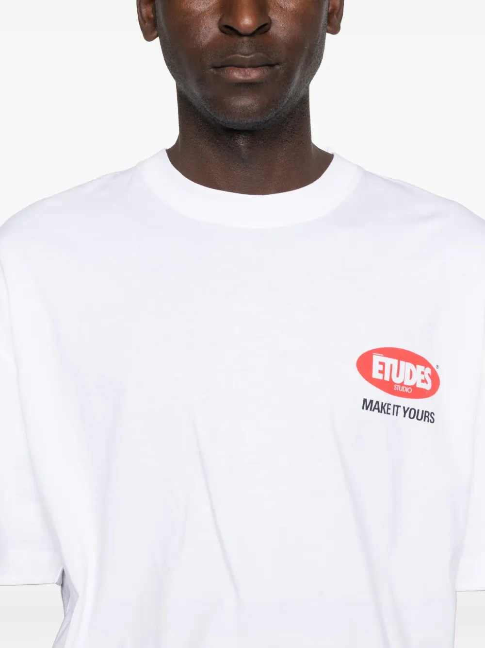 Etudes Studio Logo-print T-shirt In White