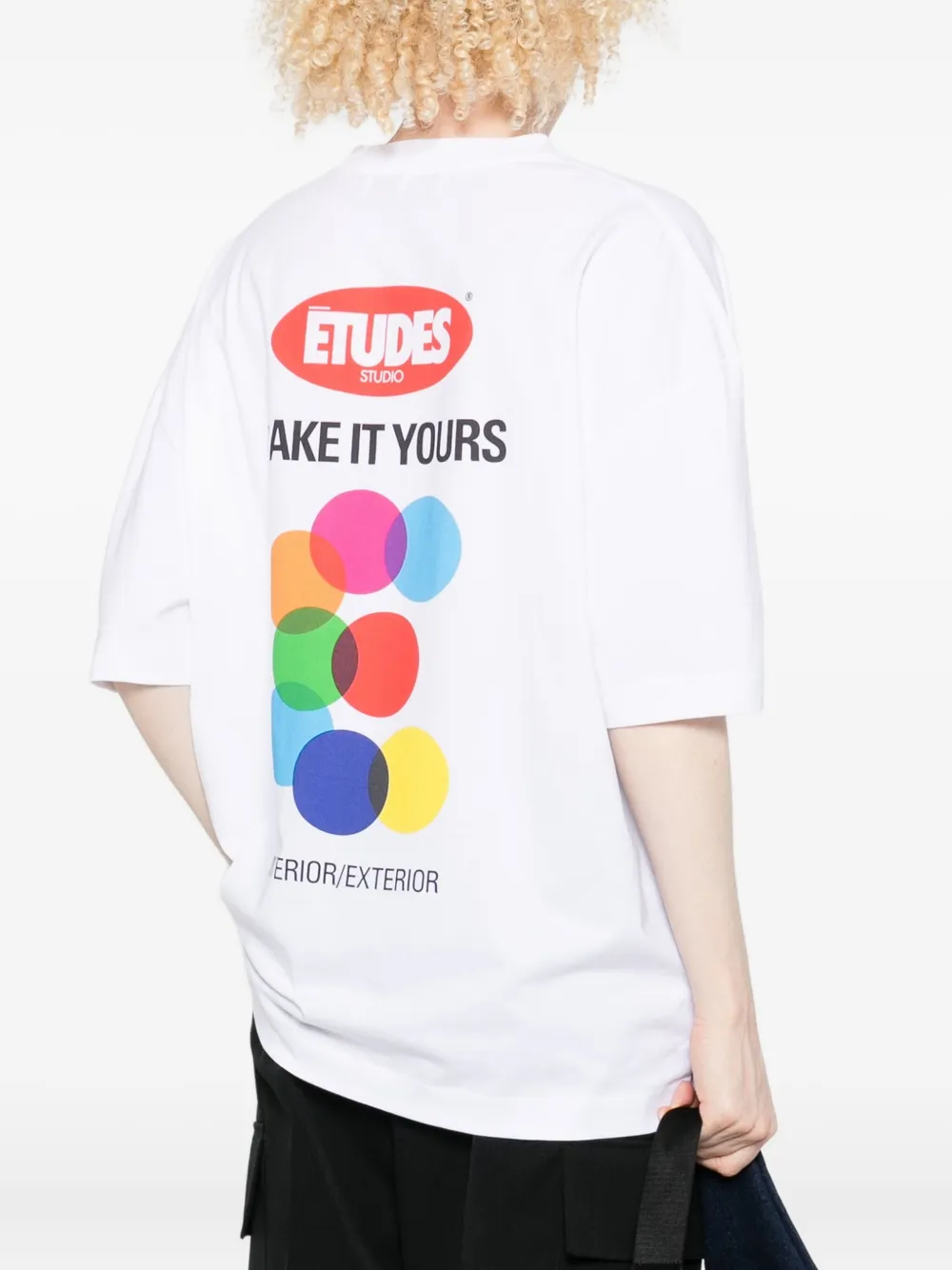 Etudes Studio Logo-print T-shirt In White