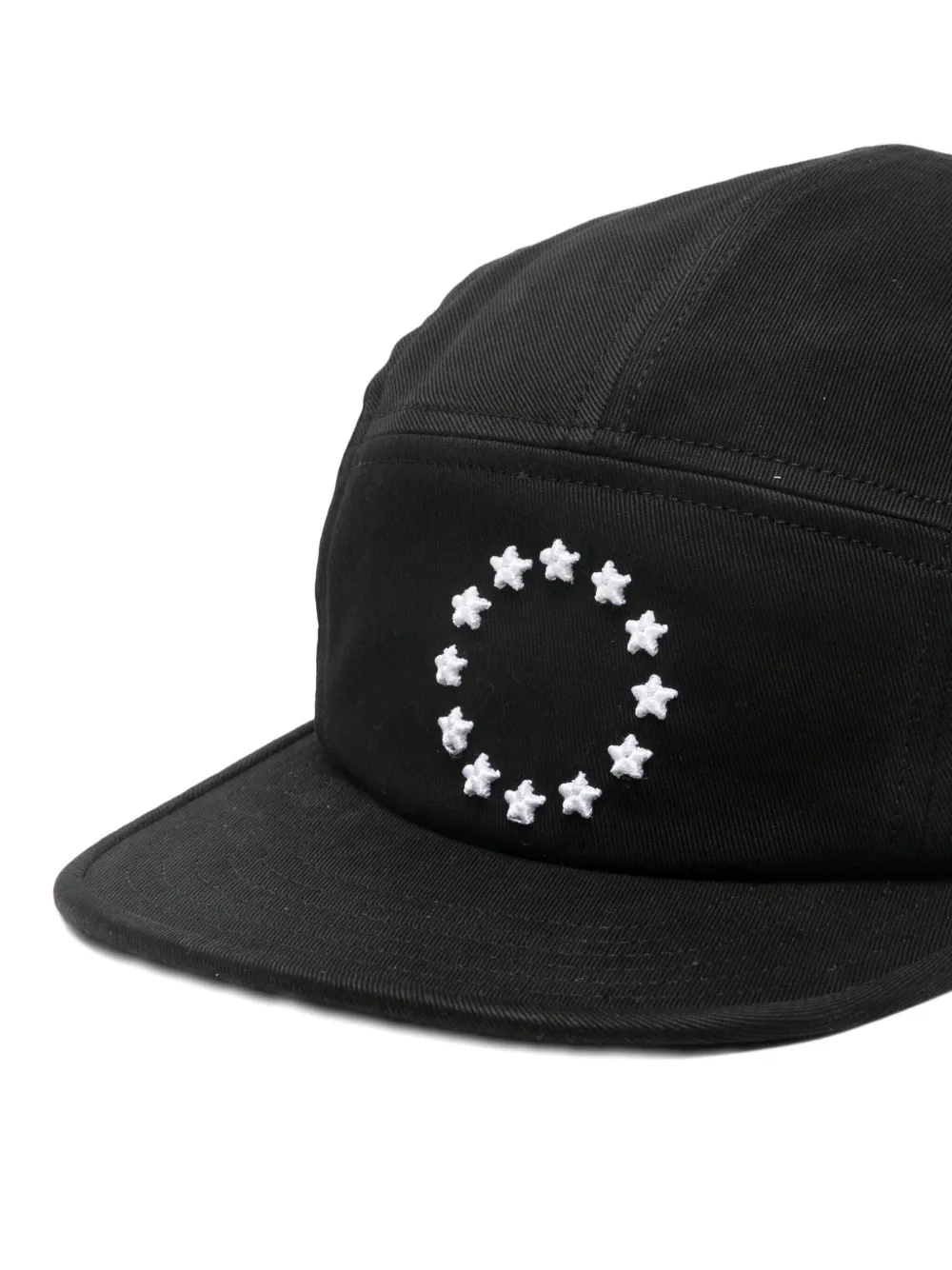  études Studio Star-embroidery Baseball Cap - Black 