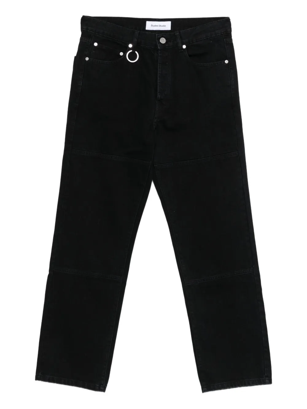 Études Studio ring-embellished trousers - ブラック Études Studio ring-embellished trousers - ブラック