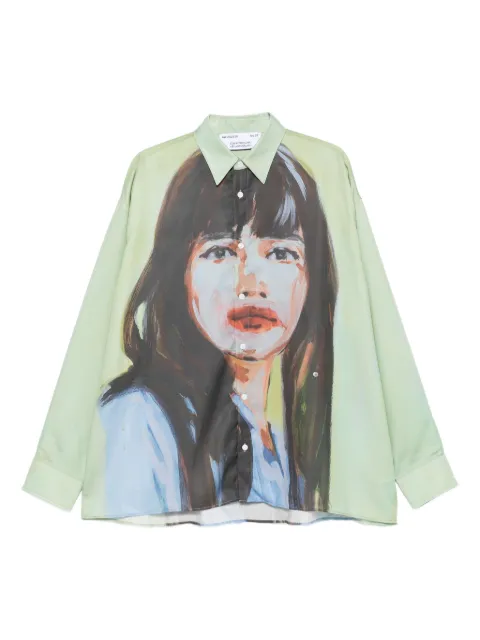 Études Studio Claire portrait-print shirt