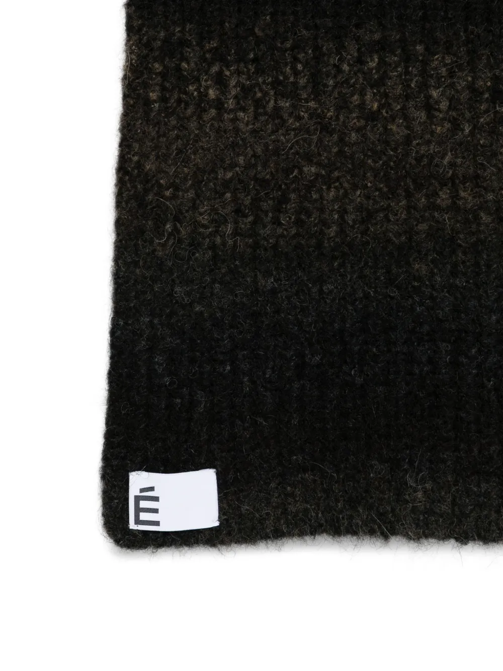 Études Studio Gestreepte sjaal Zwart