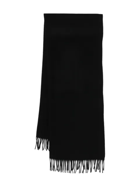 Études Studio fringed wool scarf