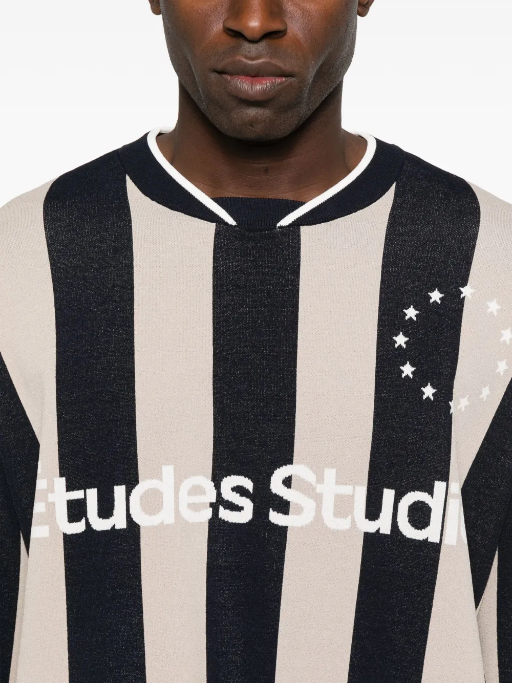 Etudes Studio Striped Sweater In Multi
