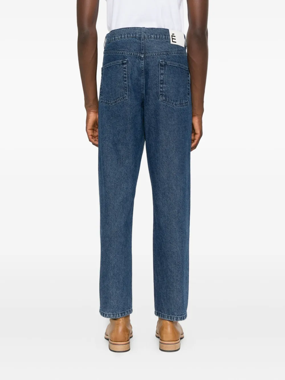 Etudes Studio Panelled Jeans In Blue