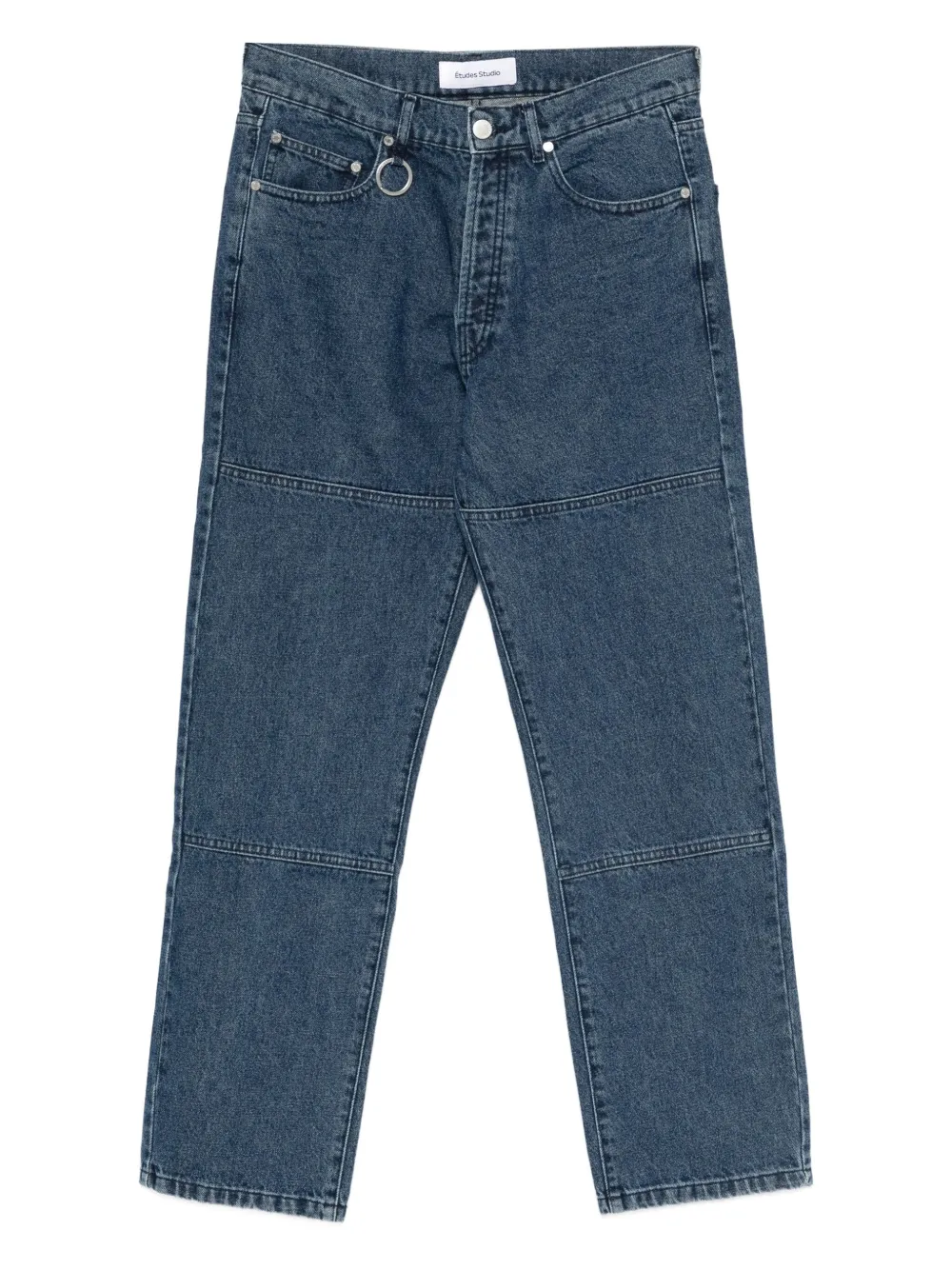 Etudes Studio Panelled Jeans In Blue