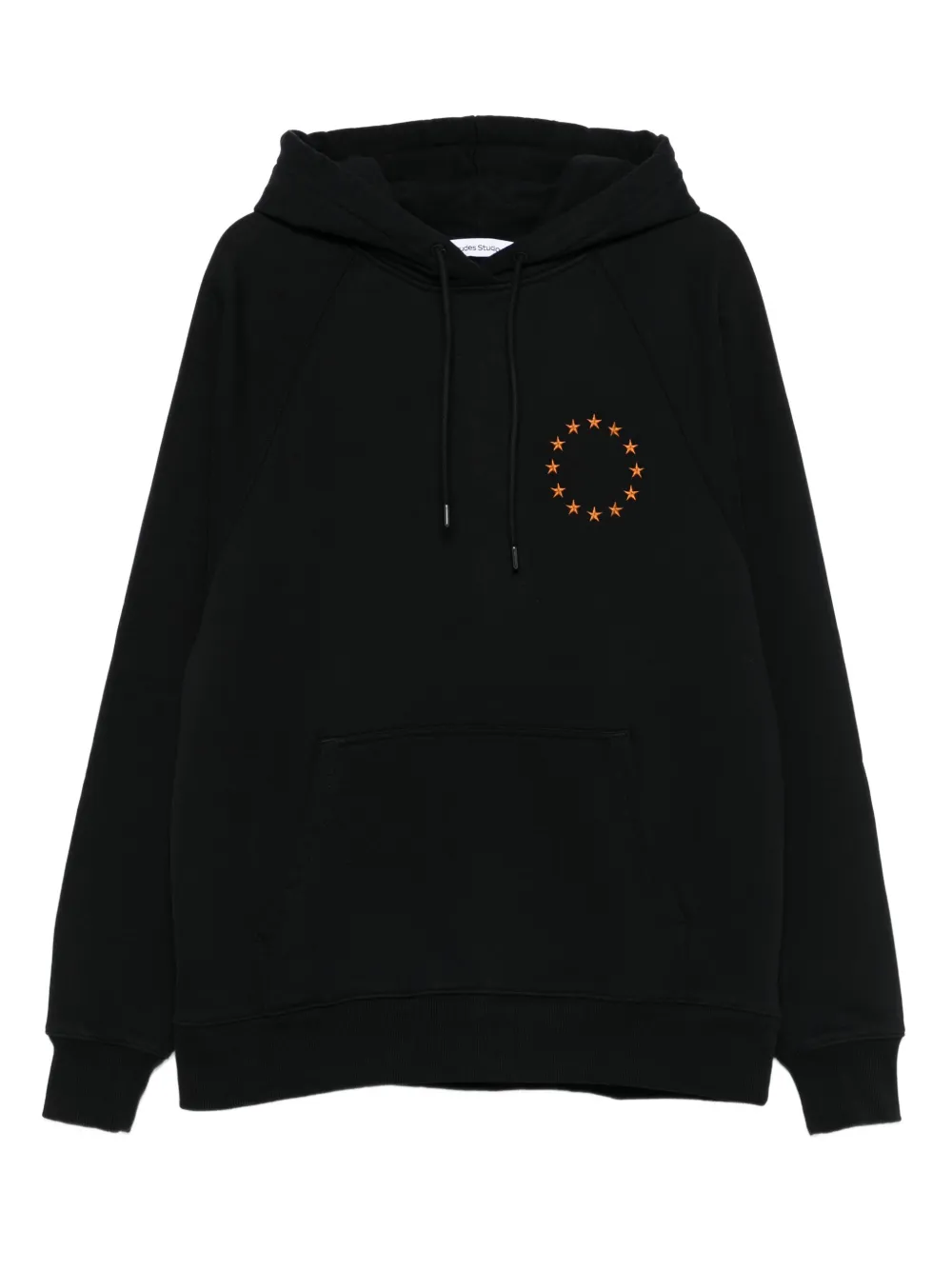 Études Studio europa star-embroidered hoodie | Black | Image 1