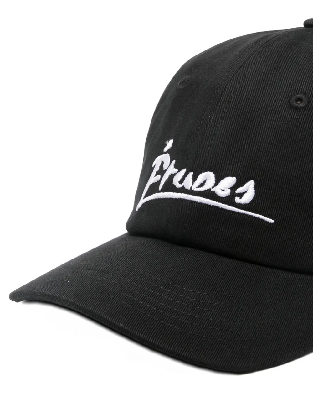  études Studio Logo-embroidered Hat - Black 