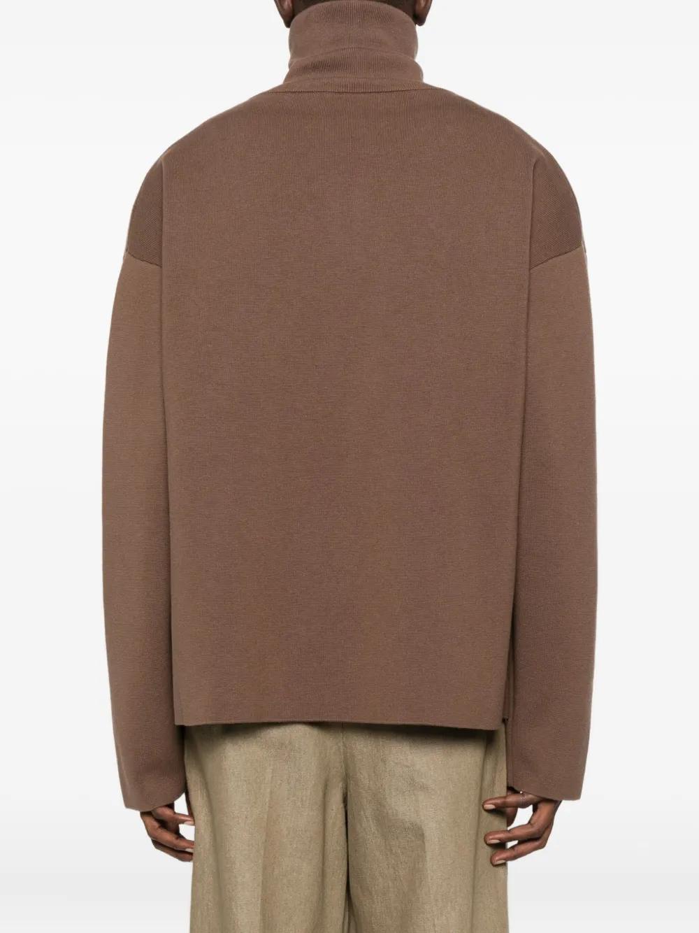 Etudes Studio Zip-up Sweatshirt In Brown