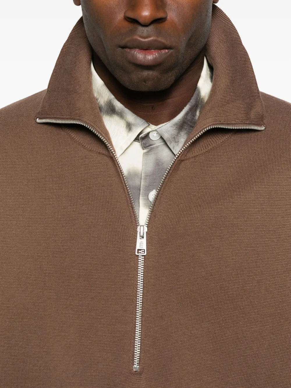 Etudes Studio Zip-up Sweatshirt In Brown