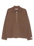 Études Studio zip-up sweatshirt - Brown