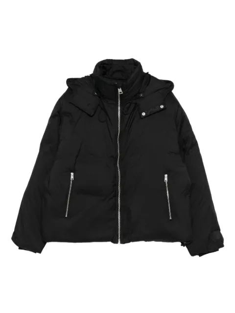 Études Studio hooded zip-front jacket