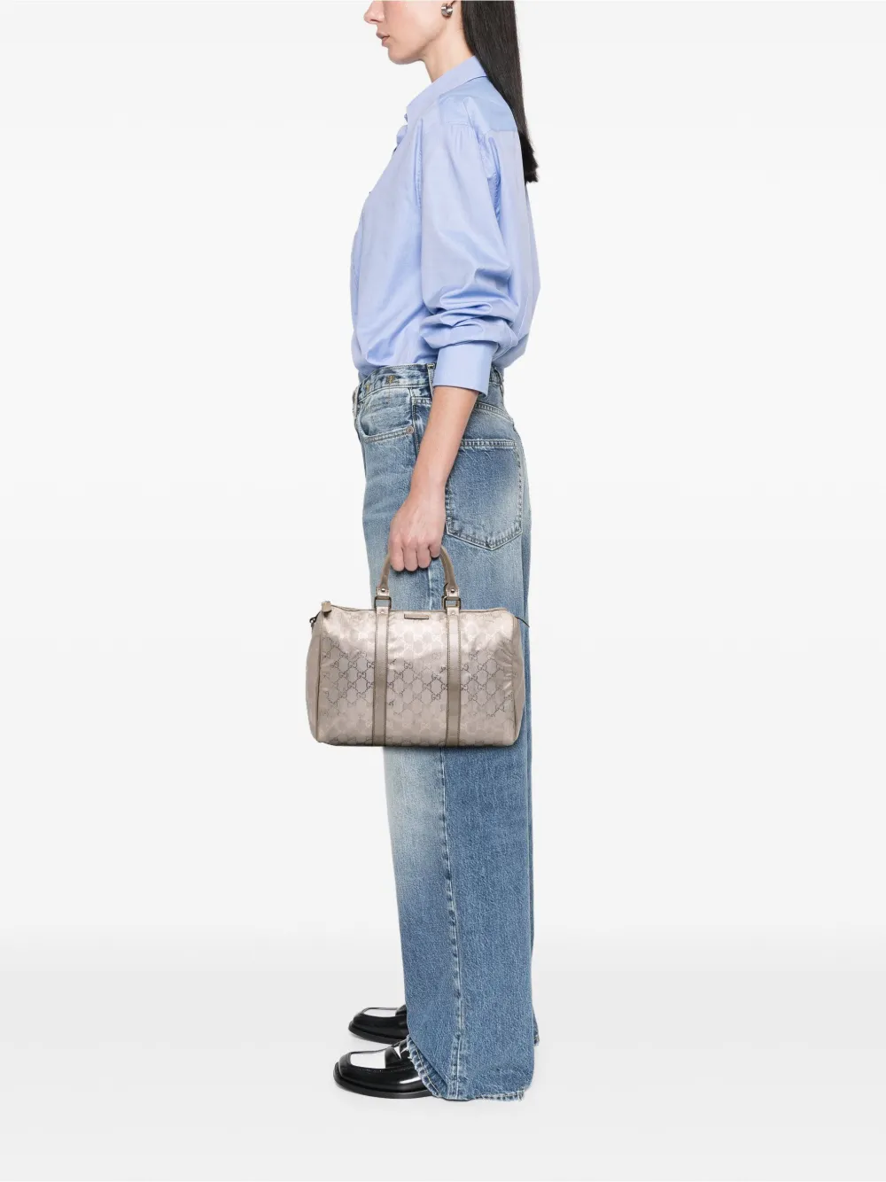 Gucci Pre-Owned 2016-2025 Medium GG Imprime Joy boston bag | Pre-Owned | Image 2