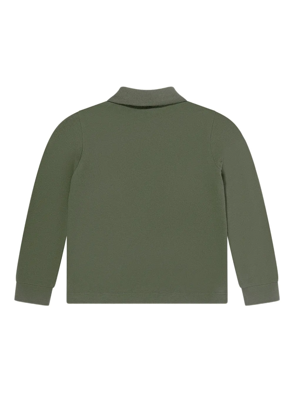 Moncler Enfant logo-patch long-sleeve polo shirt | Boys Polo Shirts | Image 2