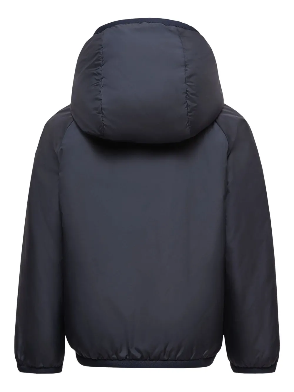 MONCLER GRENOBLE KIDS Omkeerbare hoodie met logo Blauw